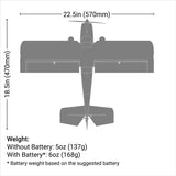 EFLU7950 E-Flite UMX Timber X BNF Basic w/AS3X and SAFE 700mm-Planes-Mike's Hobby