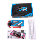 GEA133S45DGT Gens Ace 11.1V 1300mAh 3S 45C G-Tech Smart LiPo Battery: Deans-LiPo Battery-Mike's Hobby
