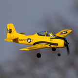 HBZ-1228 HOBBYZONE T-28 Trojan 450mm RTF with SAFE (2 Flight Batteries Included)-Planes-Mike's Hobby