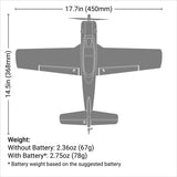 HBZ-1228 HOBBYZONE T-28 Trojan 450mm RTF with SAFE (2 Flight Batteries Included)-Planes-Mike's Hobby