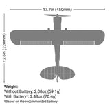 HBZ-1250 XCub 450mm RTF-Planes-Mike's Hobby