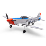 HBZ-1251 P-51D Mustang 450mm RTF with SAFE-Planes-Mike's Hobby