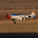 HBZ-1251 P-51D Mustang 450mm RTF with SAFE-Planes-Mike's Hobby