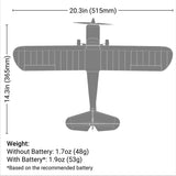 HBZ04900 HobbyZone Champ Anniversary Special Edition 515mm RTF with SAFE-Planes-Mike's Hobby