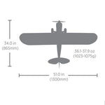 HBZ320051SE Carbon Cub S 2 1.3m Cleetus McFarland Special Edition BNF Basic-Planes-Mike's Hobby