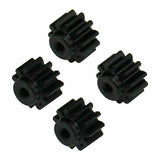 HRALMCB113P01 HOT RACING Delrin 0.5 Mod 11T & 13T Pinion Gears, Micro-B-PARTS-Mike's Hobby