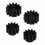 HRALMCB113P01 HOT RACING Delrin 0.5 Mod 11T & 13T Pinion Gears, Micro-B-PARTS-Mike's Hobby