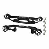 HRASXTY03BL01 HOT RACING Aluminum Front & Rear LED Light Bucket Set, 1/30 Axial SCX30 Bronco-PARTS-Mike's Hobby