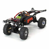 HRASXTY03KL01 HOT RACING Aluminum Front & Rear LED Light Bucket Set, 1/30 Axial SCX30 K10-PARTS-Mike's Hobby