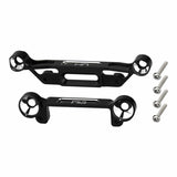 HRASXTY03WL01 HOT RACING Aluminum Front & Rear LED Light Bucket Set, 1/30 Axial SCX30 Wrangler-PARTS-Mike's Hobby