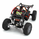 HRASXTY03WL01 HOT RACING Aluminum Front & Rear LED Light Bucket Set, 1/30 Axial SCX30 Wrangler-PARTS-Mike's Hobby