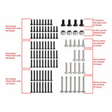 HRASXTY14SS HOT RACING Steel Hardware Set, 1/30 Axial SCX30-HARDWARE-Mike's Hobby