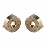 HRASXTY21H Hot Racing Brass 7.6g Front Steering Knuckles, 1/30 Axial SCX30-PARTS-Mike's Hobby