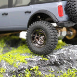 HRASXTY23N08 HOT RACING Aluminum M2 Flange Wheel Nuts, 1/30 Axial SCX30, Silver-HARDWARE-Mike's Hobby