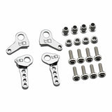 HRASXTY28FB08 HOT RACING Aluminum Front & Rear Flex Blade Suspension Set, 1/30 Axial SCX30-PARTS-Mike's Hobby