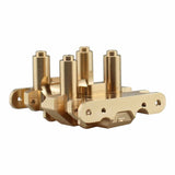HRASXTY38LH HOT RACING Brass Center Gear Box Mount, 1/30 Axial SCX30-PARTS-Mike's Hobby