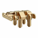 HRASXTY38LH HOT RACING Brass Center Gear Box Mount, 1/30 Axial SCX30-PARTS-Mike's Hobby