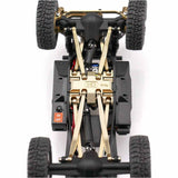 HRASXTY38LH HOT RACING Brass Center Gear Box Mount, 1/30 Axial SCX30-PARTS-Mike's Hobby