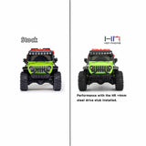 HRASXTY39AW04 Hot Racing Steel +4mm Drive Stub Axles, 1/30 Axial SCX30-PARTS-Mike's Hobby