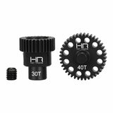 HRASXTY4030T HOT RACING Steel Transmission Gear Set-PARTS-Mike's Hobby