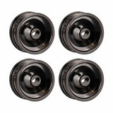 HRASXTY919H01 HOT RACING .7" Brass CL 9.3g Wheels, 1/30 Axial SCX30, Black Chrome (4)-WHEELS AND TIRES-Mike's Hobby
