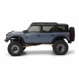 HRASXTY919H01 HOT RACING .7" Brass CL 9.3g Wheels, 1/30 Axial SCX30, Black Chrome (4)-WHEELS AND TIRES-Mike's Hobby