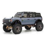 HRASXTY919H01 HOT RACING .7" Brass CL 9.3g Wheels, 1/30 Axial SCX30, Black Chrome (4)-WHEELS AND TIRES-Mike's Hobby