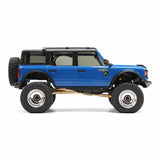 HRASXTY919H08 HOT RACING .7" Brass CL 9.3g Wheels, 1/30 Axial SCX30, Chrome (4)-WHEELS AND TIRES-Mike's Hobby