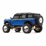 HRASXTY919H08 HOT RACING .7" Brass CL 9.3g Wheels, 1/30 Axial SCX30, Chrome (4)-WHEELS AND TIRES-Mike's Hobby