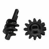 HRASXTY9212C HOT RACING Steel 12T Center Worm Gear Set, 1/30 Axial SCX30-PARTS-Mike's Hobby