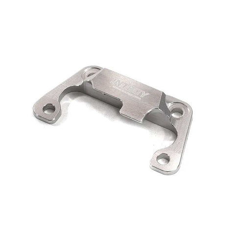 INTC32529SILVER Integy Billet Machined Front Shock Tower Brace for Losi 1/10 Lasernut U4 4WD Brushless RTR-PARTS-Mike's Hobby