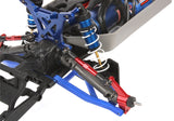 TRA1952X Blue Aluminum Axle Carriers (L&R)-PARTS-Mike's Hobby