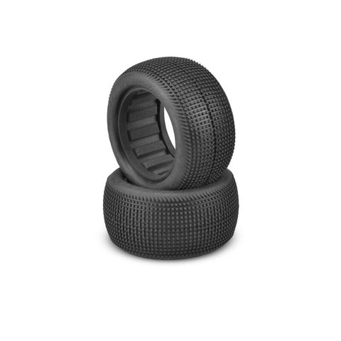JCO313302 JConcepts 1/10 Sprinter 2.2” Rear Buggy Tires and Inserts, Green Compound (2)-WHEELS AND TIRES-Mike's Hobby