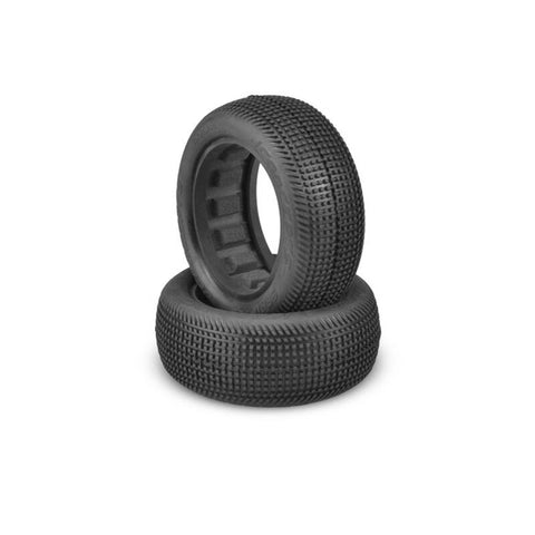 JCO313502 JConcepts Sprinter 2.2" 4WD 1/10 Front Buggy Dirt Oval Tires (2) (Green)-WHEELS AND TIRES-Mike's Hobby