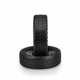 JCO407202 JConcepts Rock Bumps 2.2" All Terrain Rock Crawler Tires (2) (5.75") (Green) w/Foam Inserts-WHEELS AND TIRES-Mike's Hobby
