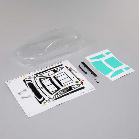 LOS-1918 Toyota Clear Body: NASCAR-BODIES-Mike's Hobby