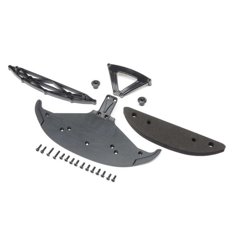LOS-1926 Front Bumper & Splitter: NASCAR-PARTS-Mike's Hobby