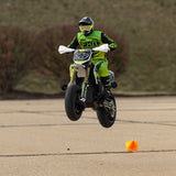 LOS-2310 LOSI 1/4 Promoto-SM FXR Supermoto Motorcycle RTR (Battery and Charger Included), White-Cars & Trucks-Mike's Hobby