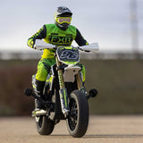 LOS-2310 LOSI 1/4 Promoto-SM FXR Supermoto Motorcycle RTR (Battery and Charger Included), White-Cars & Trucks-Mike's Hobby