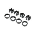 LOS-2411 Shock Spring Cup & Collar Set: 22S-PARTS-Mike's Hobby