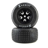 LOS-4247 Losi Hoosier Tires, Soft, Mounted, Black, Left/Right (2): 22S DLM