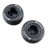 LOS-4247 Losi Hoosier Tires, Soft, Mounted, Black, Left/Right (2): 22S DLM