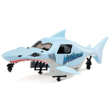 LOS01026T3 1/18 Mini LMT Megalodon 2S 4X4 RTR Brushed Monster Truck (Battery & Charger Included), Blue-Cars & Trucks-Mike's Hobby