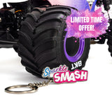 LOS01026T5 1/18 Losi Mini LMT Sparkle Smash (Battery & Charger Included)-Cars & Trucks-Mike's Hobby