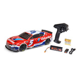 LOS1122505 Losi 1/12 NASCAR RC Racecar Kyle Larson No. 5 Valvoline 2025 Chevrolet Camaro ZL1 2S AWD RTR Brushed On-Road (Battery & Charger Included)-Cars & Trucks-Mike's Hobby