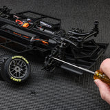 LOS1122509 Losi 1/12 NASCAR RC Racecar Chase Elliot No. 9 NAPA 2025 Chevrolet Camaro ZL1 2S AWD RTR Brushed On-Road (Battery & Charger Included)-Cars & Trucks-Mike's Hobby