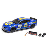 LOS1122509 Losi 1/12 NASCAR RC Racecar Chase Elliot No. 9 NAPA 2025 Chevrolet Camaro ZL1 2S AWD RTR Brushed On-Road (Battery & Charger Included)-Cars & Trucks-Mike's Hobby