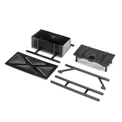 LOS230128 Fuel Cell & Cage Support: 1/10 Baja Rey 2.0-PARTS-Mike's Hobby