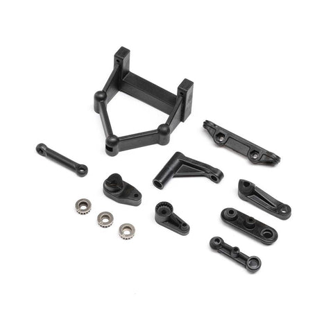 LOS231094 Servo Mount, Steering Parts: Hammer Rey-PARTS-Mike's Hobby