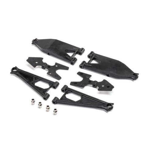 LOS234050 Front Suspension Arm Set: 1/10 Baja Rey 2.0-PARTS-Mike's Hobby